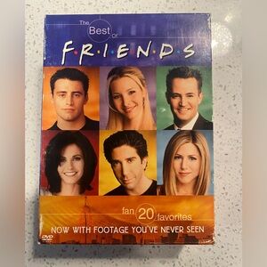 FRIENDS DVD Box Set - Blue and Orange Cover